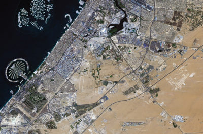 Dubai 2016 LandSat Imagery 400x265