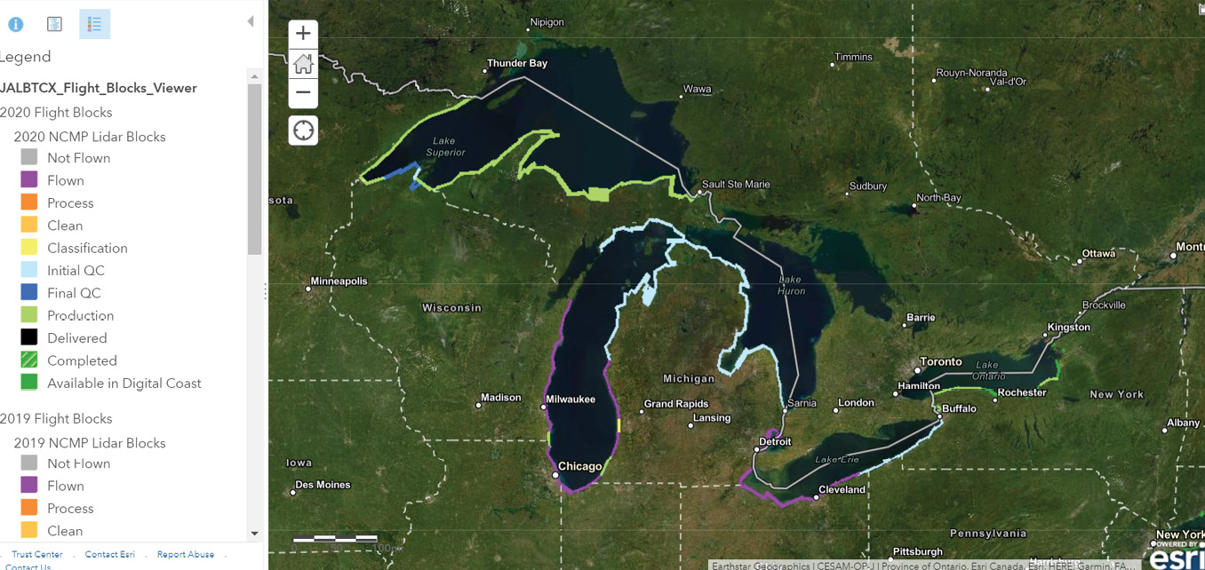 Watching the Great Lakes Shorelines - LIDAR Magazine