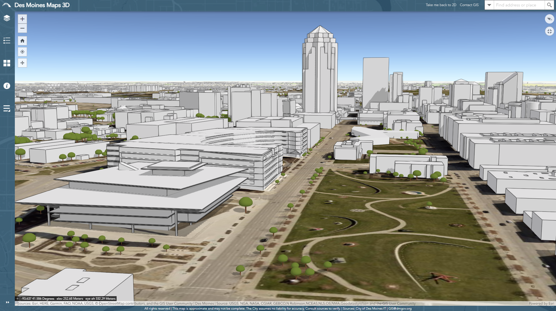 3D Gives Planners in Des Moines Clarity to Manage Economic Development,  Growth