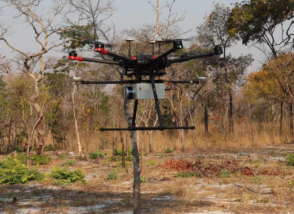 Routescene UAV LiDAR System Angola 1024x748