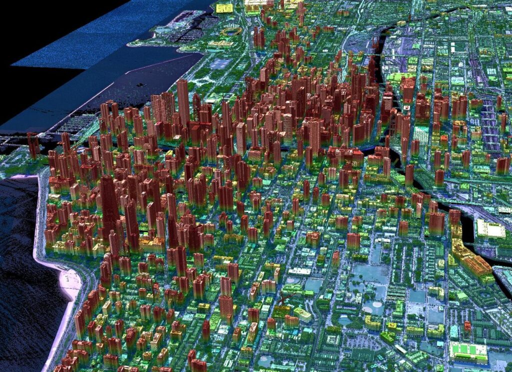 Chicago Millineum Park USGS 3DEP