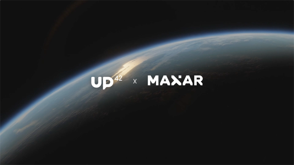 UP42 Maxar PR Graphic