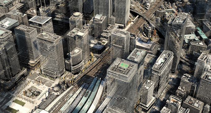 Point Cloud Captured In Tokyo With Leica CityMapper 2
