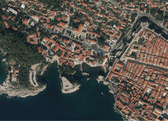 Croatia Dubrovnik Aerial