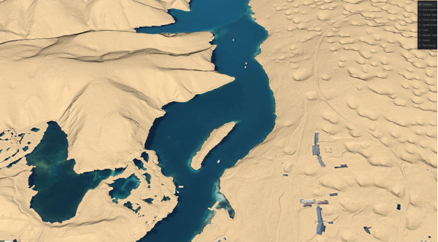 Croatia Plitvice Lakes DTM