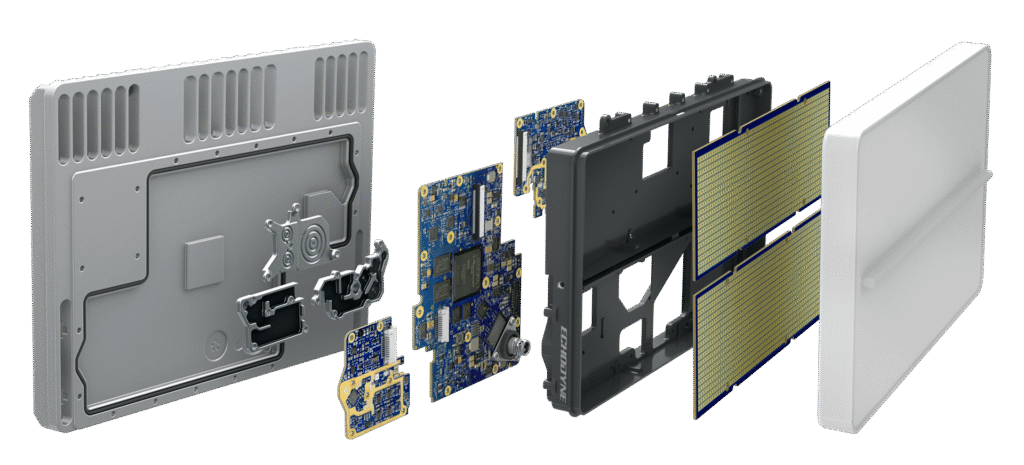 Echodyne EchoGuard Radar Exploded View