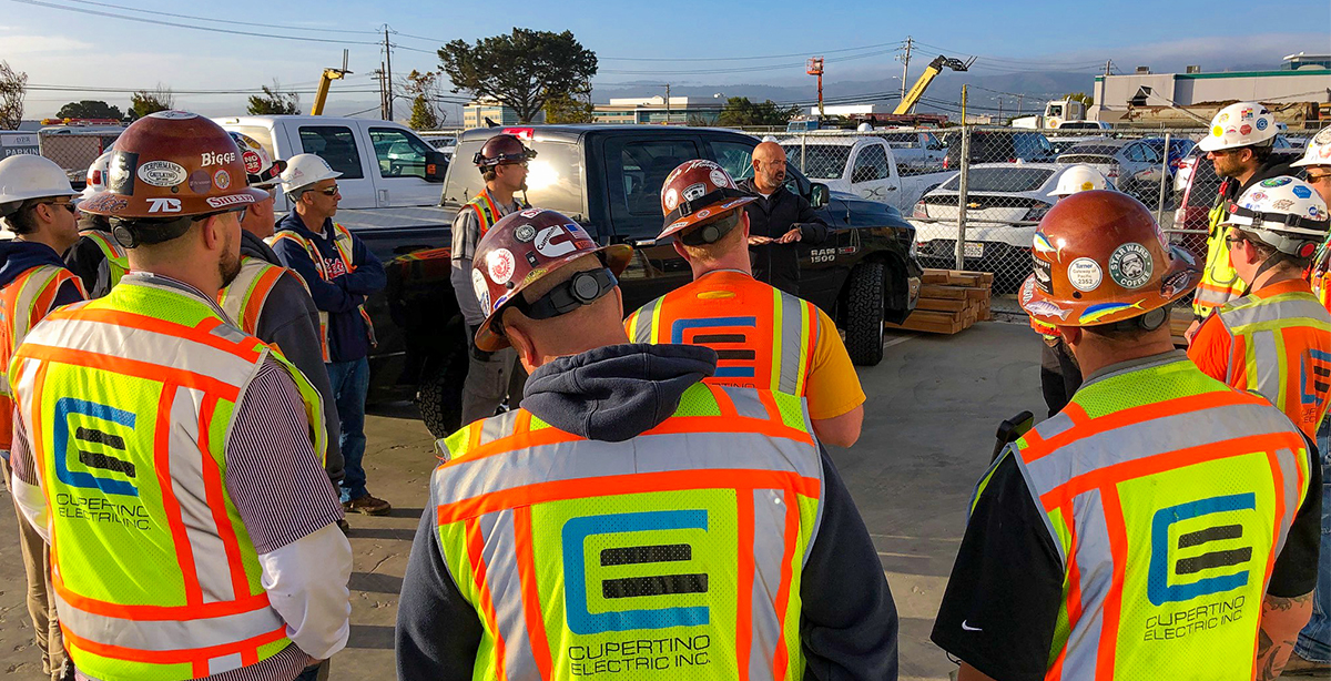 FactorLab Customer Cupertino Electric Pre Task Planning Huddle