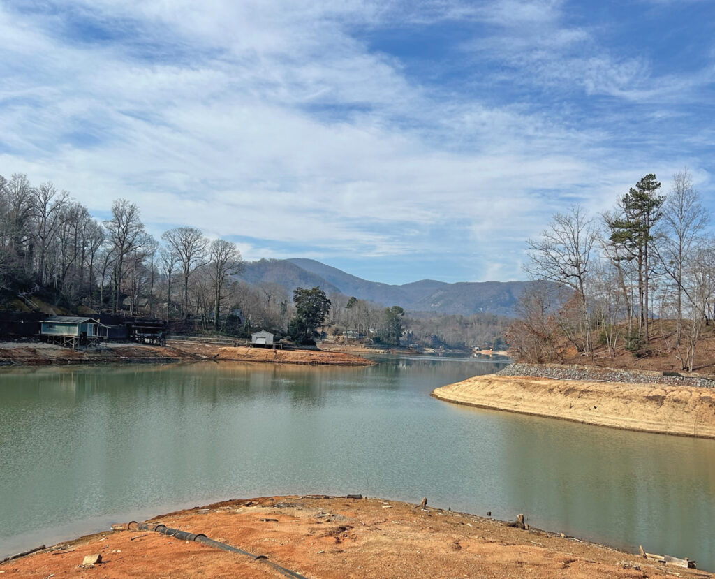 Lake Lure Utility Work