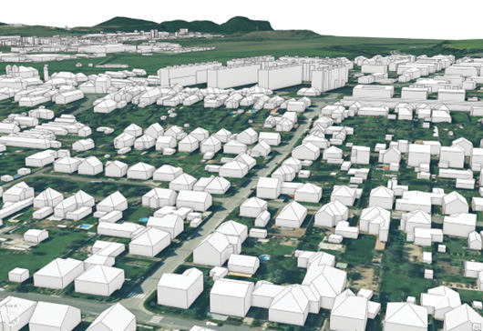 Slovakia 3D Vector Building Model
