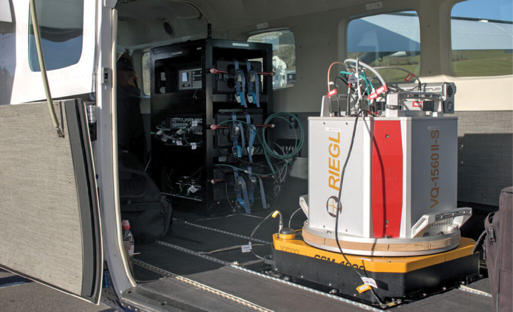 Figure1 Capteur Lidar Riegl